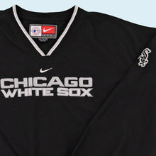 Lade das Bild in den Galerie-Viewer, Nike Team Windbreaker/Sweater "Chicago White Sox" 00er, schwarz, XXL