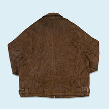 Lade das Bild in den Galerie-Viewer, Guess USA Jacke "peeled denim", braun XL