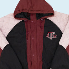 Lade das Bild in den Galerie-Viewer, Starter Jacke "Texas A&M" 90er, rot/schwarz, XXL breit
