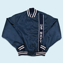 Lade das Bild in den Galerie-Viewer, Swingster Jacke "US Navy" 80er/90er Made in the USA, blau, L
