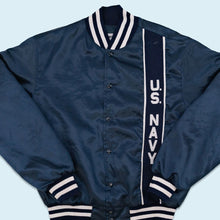 Lade das Bild in den Galerie-Viewer, Swingster Jacke "US Navy" 80er/90er Made in the USA, blau, L