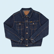 Lade das Bild in den Galerie-Viewer, John Baner Jeansjacke 90er, blau, S