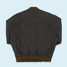 Lade das Bild in den Galerie-Viewer, Wendejacke 80er mit leichten Schulterpolstern Made in Austria, grün, L