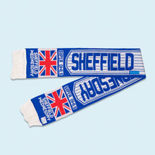 Lade das Bild in den Galerie-Viewer, Schal "Sheffield Wednesday" 90er Made in the UK, blau