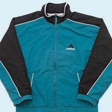 Lade das Bild in den Galerie-Viewer, Adidas Trainingsjacke 00er, grün/blau, M/L