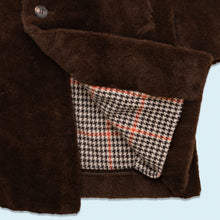 Lade das Bild in den Galerie-Viewer, Peter Hahn Mantel "Lamahaar" 70er/80er, braun, L/XL Damen