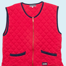 Lade das Bild in den Galerie-Viewer, Chinin Weste 90er/00er, rot, L