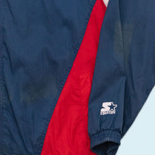 Lade das Bild in den Galerie-Viewer, Starter Trainingsjacke "Atlanta Braves" 90er, blau/rot, L/XL