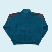 Lade das Bild in den Galerie-Viewer, Adidas x Polartec Quarter Zip Fleece 90er Made in Tunisia, blau, L breit