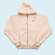 Lade das Bild in den Galerie-Viewer, Karl Kani Zip Hoodie, beige, XL breit