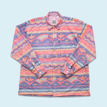 Lade das Bild in den Galerie-Viewer, Wait for the Event Fleece Hemd 90er, pink, L/XL