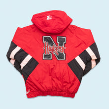 Lade das Bild in den Galerie-Viewer, Starter Schlupfjacke "Nebraska Cornhuskers" 90er, rot, S/M