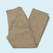 Lade das Bild in den Galerie-Viewer, Polo Ralph Lauren Hose 90er Made in the USA, grün, 34/30