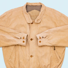 Lade das Bild in den Galerie-Viewer, Bugatti Jacke dünn "Amareta" 80er/90er, braun/beige, L