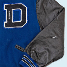 Lade das Bild in den Galerie-Viewer, Meca Sportswear College Jacke "Josh" 90er/00er Made in the USA, blau, L