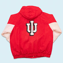 Lade das Bild in den Galerie-Viewer, Starter Jacke "Indiana Hoosiers" 90er, rot, XL breit