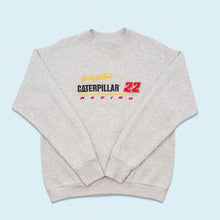 Lade das Bild in den Galerie-Viewer, Fruit of the Loom Sweatshirt "Nascar Caterpillar Racing" 00er, grau, M