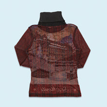 Lade das Bild in den Galerie-Viewer, S. Oliver Longsleeve dünn "st. Moritz" 00er, mehrfarbig, S/M Damen