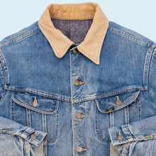 Lade das Bild in den Galerie-Viewer, Lee Jacke "storm rider" blanket lined 70er/80er, blau, M/L