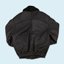 Lade das Bild in den Galerie-Viewer, Jacke "Kunstleder" 90er, schwarz, XL