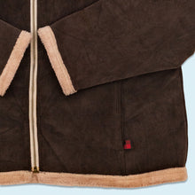 Lade das Bild in den Galerie-Viewer, Woolrich Jacke "Cord fleece lined" Y2K, braun, M/L Damen