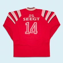 Lade das Bild in den Galerie-Viewer, Adidas Trikot langarm "U.S. Avranches" 90er, rot, XL