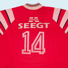 Lade das Bild in den Galerie-Viewer, Adidas Trikot langarm "U.S. Avranches" 90er, rot, XL