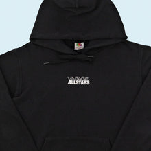 Lade das Bild in den Galerie-Viewer, Fruit of the Loom Hoodie "Vintage Allstars", schwarz, S/M Damen