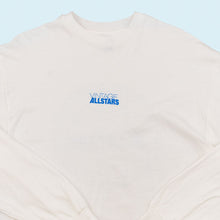 Lade das Bild in den Galerie-Viewer, Hanes Longsleeve "Vintage Allstars" 90er, weiß, M/L breit