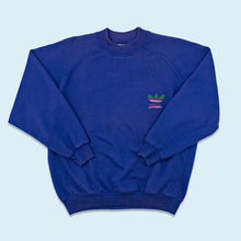 Lade das Bild in den Galerie-Viewer, Adidas Sweatshirt 80er/90er made in Greece, lila, S/M breit