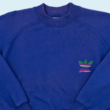 Lade das Bild in den Galerie-Viewer, Adidas Sweatshirt 80er/90er made in Greece, lila, S/M breit