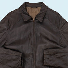 Lade das Bild in den Galerie-Viewer, Emidio Fucci Sport Lederjacke "echtes Leder" 90er/00er, schwarz, XXL