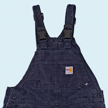 Lade das Bild in den Galerie-Viewer, Carhartt FR Latzhose "flame resistant" 00er, blau, 36/30
