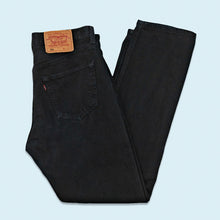 Lade das Bild in den Galerie-Viewer, Levi's Hose "501" 1996 Made in the USA, schwarz, 30/30
