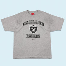 Lade das Bild in den Galerie-Viewer, Reebok T-Shirt "Oakland Raiders" 00er, grau, XL