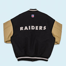 Lade das Bild in den Galerie-Viewer, Nike Team Jacke "Raiders" Made in Canada 90er/00er, schwarz, XL
