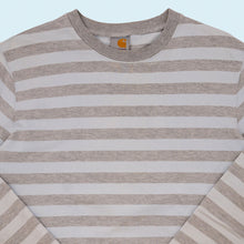 Lade das Bild in den Galerie-Viewer, Carhartt Sweatshirt "stripes", grau, S/M