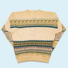 Lade das Bild in den Galerie-Viewer, Hugo Boss Strickpullover "Duck" 80er/90er Made in Germany, beige, XL/XXL
