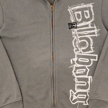 Lade das Bild in den Galerie-Viewer, Billabong Zip Jacke 00er Made in Portugal, grau, S