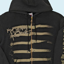 Lade das Bild in den Galerie-Viewer, Fruit of the Loom Zip Hoodie "My Chemical Romance" 00er, schwarz, S