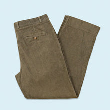 Lade das Bild in den Galerie-Viewer, Frankonia Jagd Hose "cord" 90er, grün/grau, 36/32