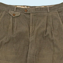 Lade das Bild in den Galerie-Viewer, Frankonia Jagd Hose "cord" 90er, grün/grau, 36/32