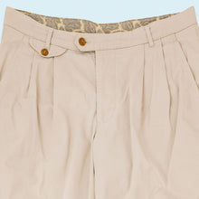 Lade das Bild in den Galerie-Viewer, Rosner Hose 80er/90er, grau/beige, 34/32