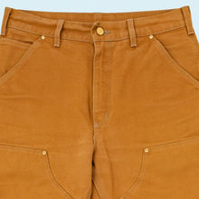 Lade das Bild in den Galerie-Viewer, Carhartt Hose "double knee canvas" 2005 Made in the USA, braun, 32/28