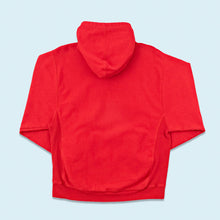 Lade das Bild in den Galerie-Viewer, Steve & Barrys Hoodie "reverse weave" 00er, rot, XS/S