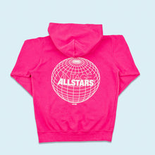 Lade das Bild in den Galerie-Viewer, Fruit of the Loom Hoodie "Vintage Allstars", pink, M/L Damen