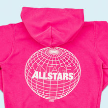 Lade das Bild in den Galerie-Viewer, Fruit of the Loom Hoodie "Vintage Allstars", pink, M/L Damen