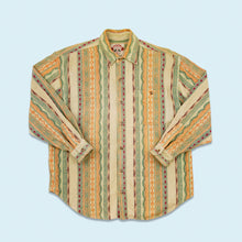 Lade das Bild in den Galerie-Viewer, Control Hemd dick 00er, grün, L