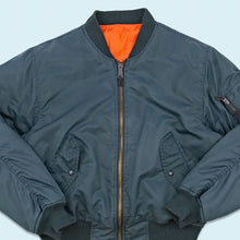 Lade das Bild in den Galerie-Viewer, Mil-Tec Bomberjacke, blau, L