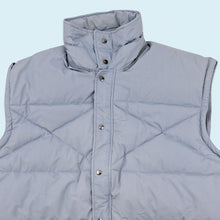 Lade das Bild in den Galerie-Viewer, Daunenjacke/Weste "Entendaunen" 90er/00er, grau, L/XL